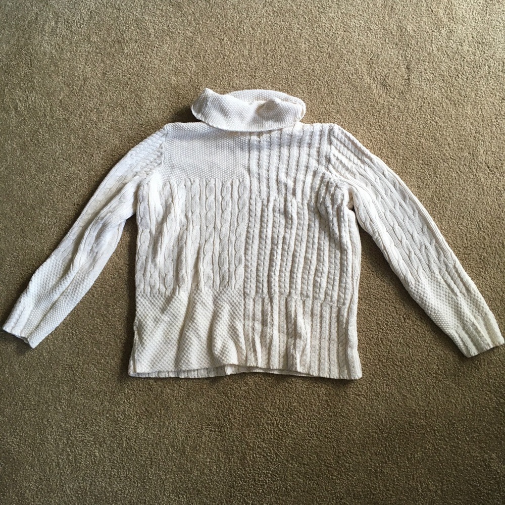 Classic Elements Petite Cowl Neck Sweater - image 2